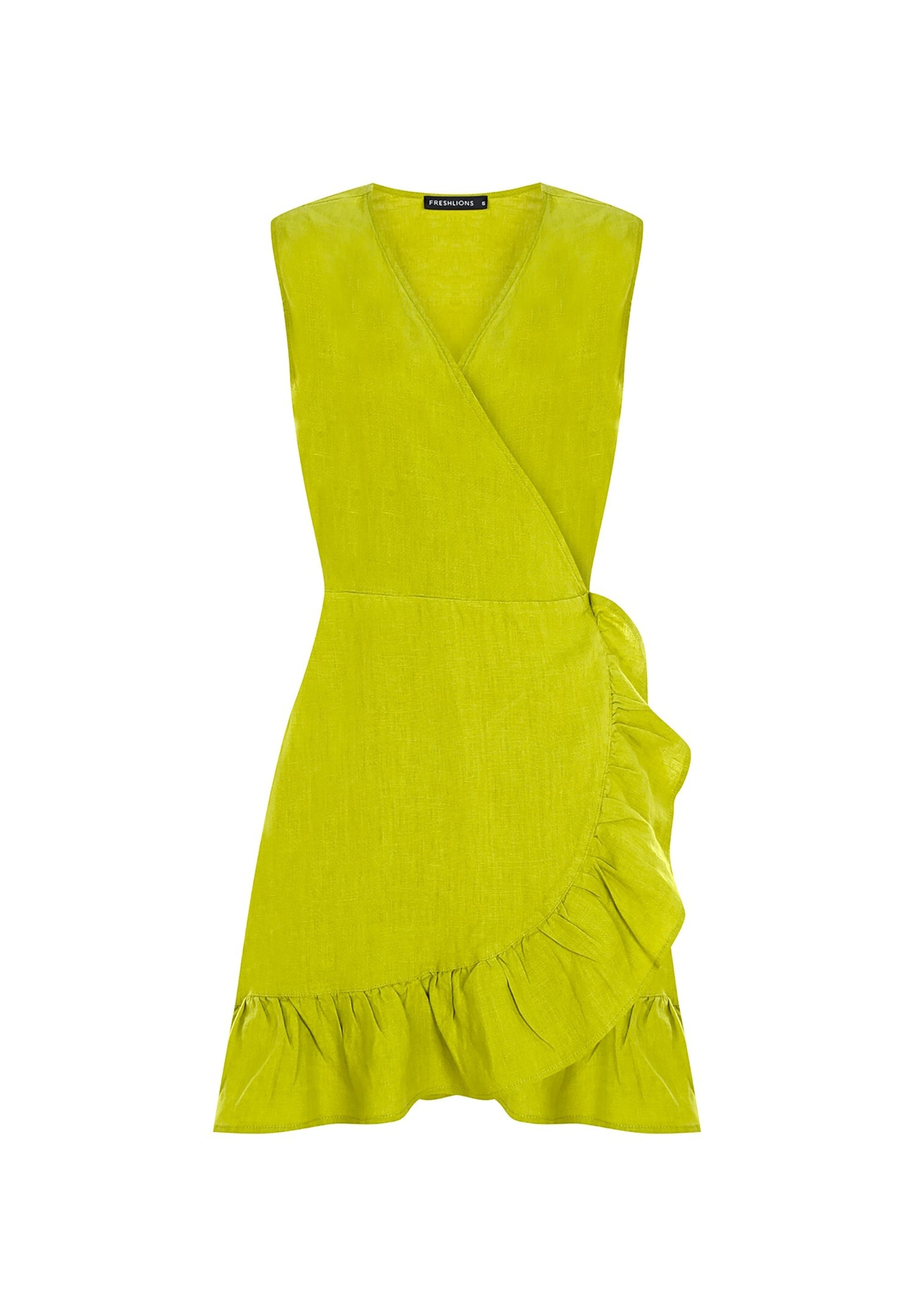 FRESHLIONS Summer dress 'Mailinda' in Green: front