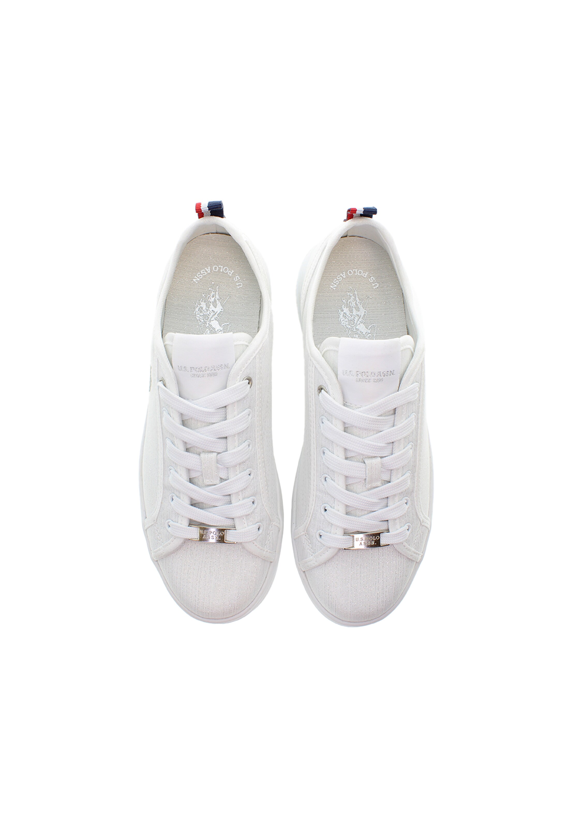 Sneaker bassa 'CAMPYW003W/5T1' di U.S. POLO ASSN. in bianco