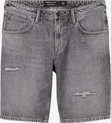 TOM TAILOR DENIM Regular Shorts in Grau: predná strana