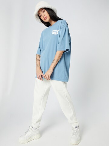 ABOUT YOU x Dardan Oversized Shirt 'Nick' in Blau