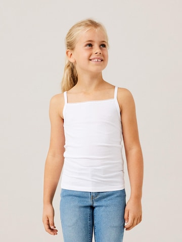 NAME IT Undershirt in White: front