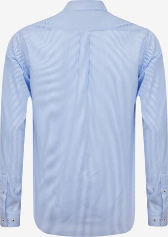 DENIM CULTURE Regular Fit Skjorte 'Bernard' i blå