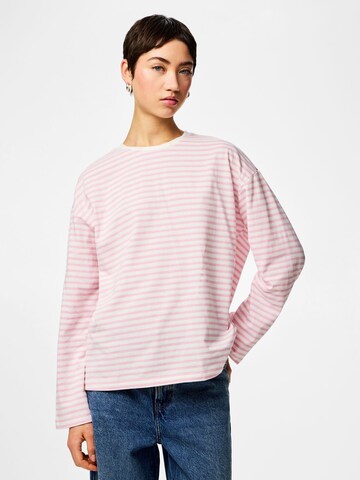 PIECES Shirt 'PCSadie' in Pink: front