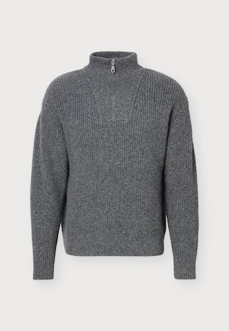 Abercrombie & Fitch Sweater in Grey: front