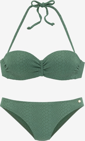 Bikini JETTE en vert : devant