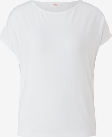 s.Oliver Shirt in White: front