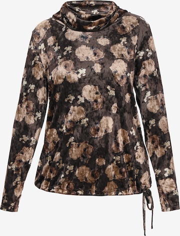 Camicia da donna di Usha in marrone: frontale