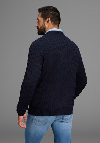 Man's World Pullover in Blau