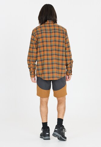 Whistler Regular fit Athletic button up shirt 'Bargo' in Orange