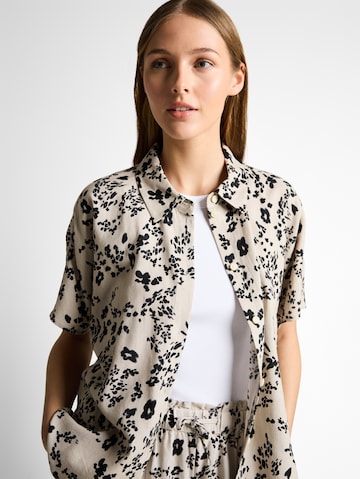 TOM TAILOR DENIM Blouse in Beige