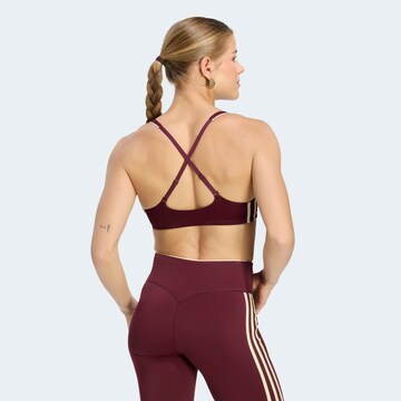 Triangolo Reggiseno sportivo di ADIDAS PERFORMANCE in rosso