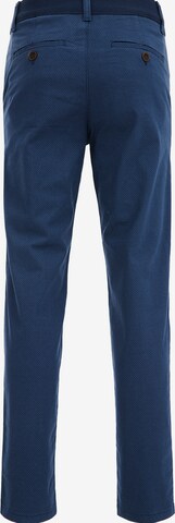 Coupe slim Pantalon WE Fashion en bleu