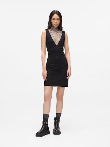KARL LAGERFELD JEANS Kokteilové šaty - Čierna: predná strana