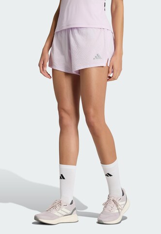 ADIDAS PERFORMANCE - Loosefit Pantalón deportivo 'Adi365 Seasonal' en lila: frente