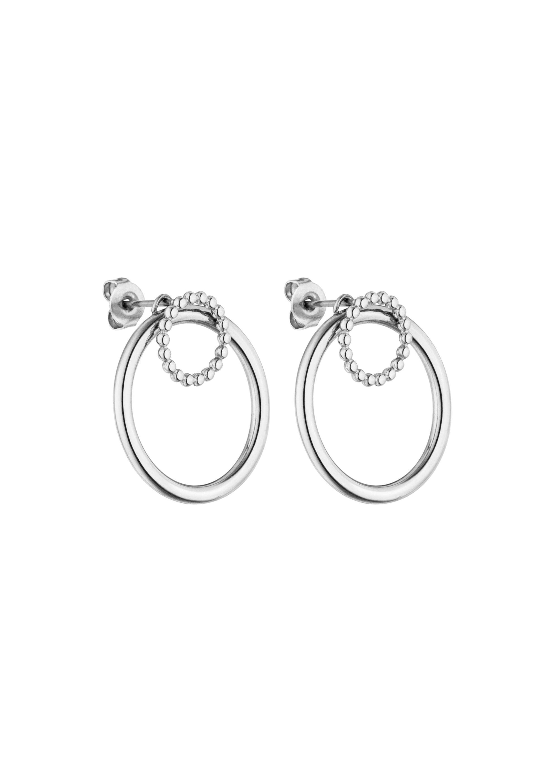 PURELEI Earrings 'Miracle' in Silver: front