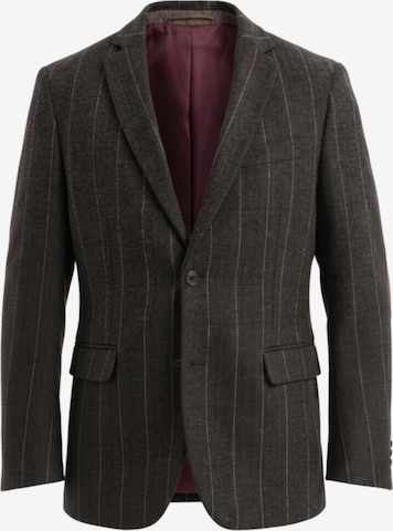 Ombre Slim fit Blazer in Brown: front