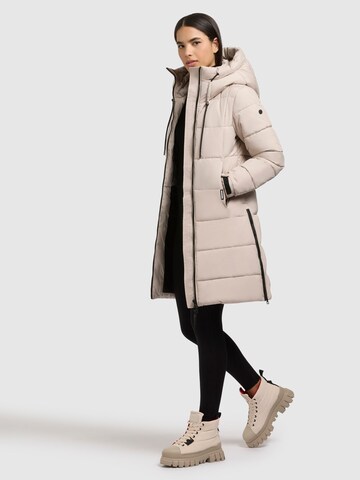 khujo Wintermantel 'Indie2' in Beige