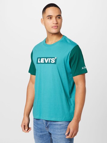 LEVI'S ® Shirt 'Relaxed Fit Tee' in Green: front