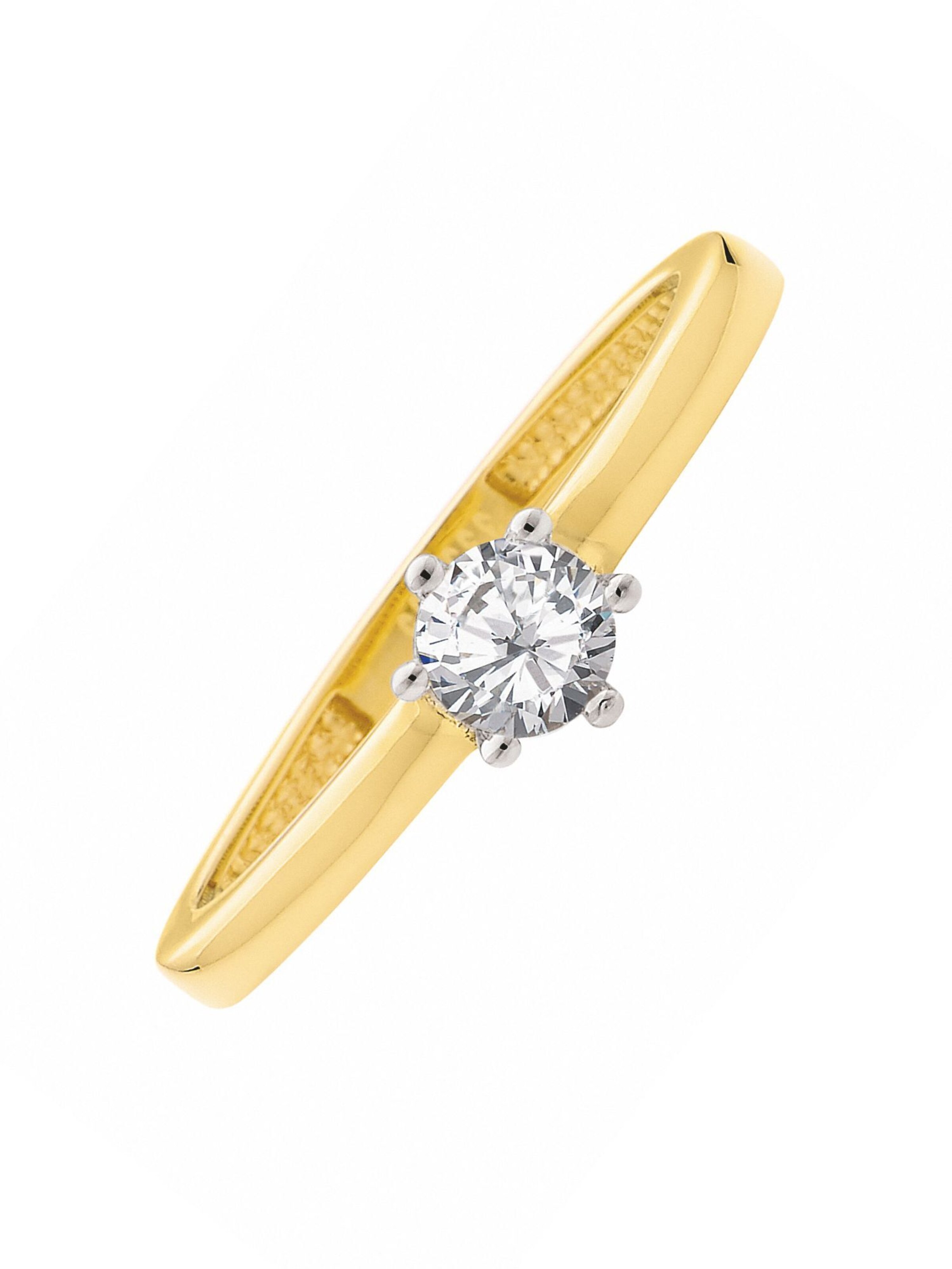 Adelia´s Ring in Gold: front