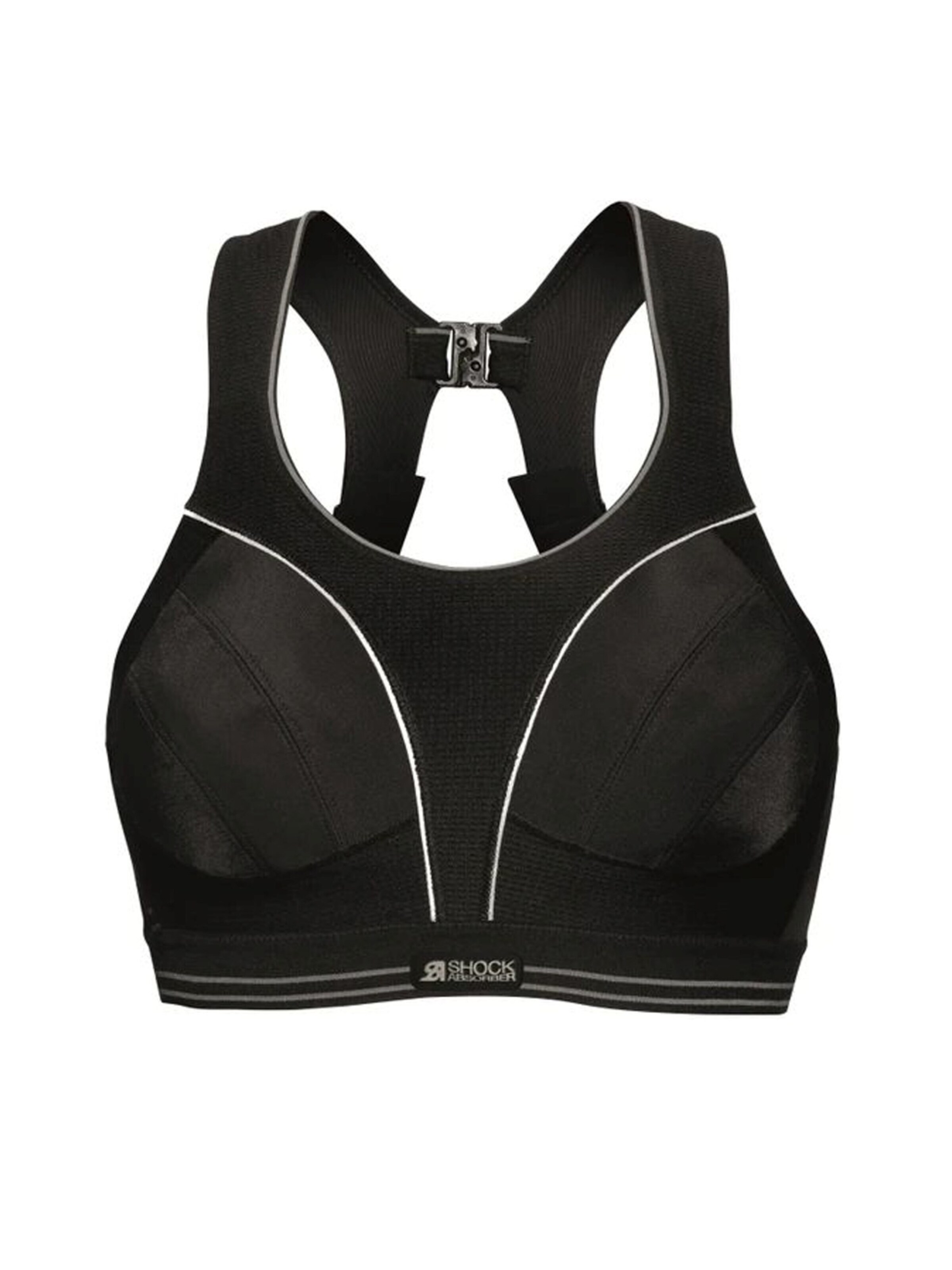 Bustier Soutien-gorge de sport Champion Authentic Athletic Apparel en noir : devant