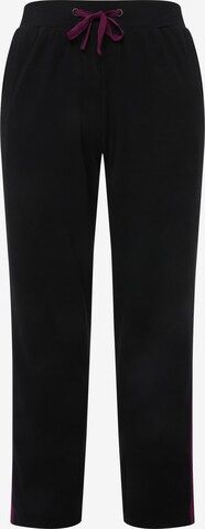 Pantalon Ulla Popken en noir : devant