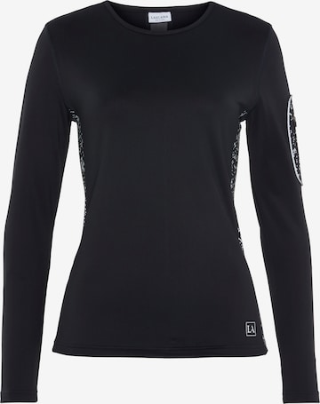 LASCANA ACTIVE Performance Shirt in Black: front