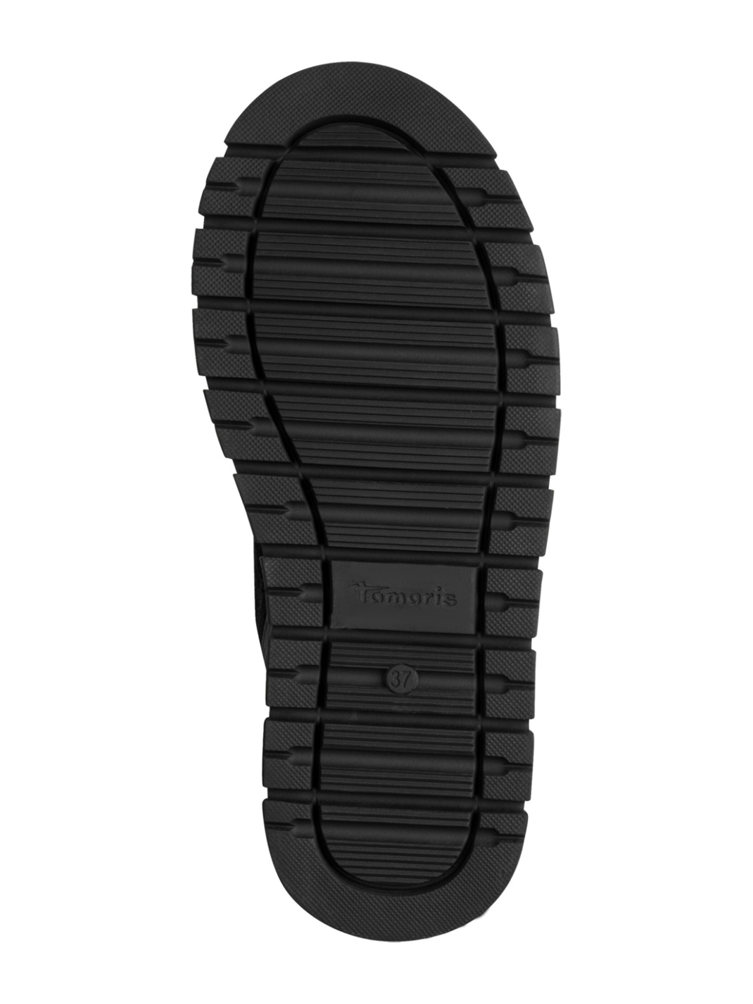 Tamaris Ботинки на шнуровке в Черный