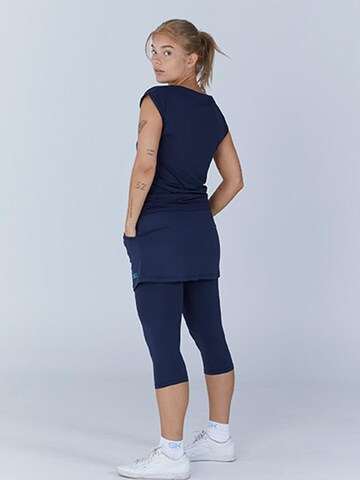 SPORTKIND Functioneel shirt 'Loose Fit V-Neck' in Blauw