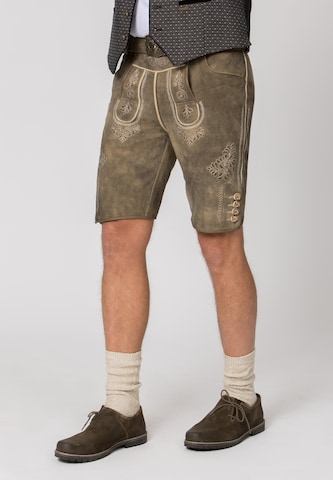 STOCKERPOINT Regular Traditional pants 'Bertl' in Brown