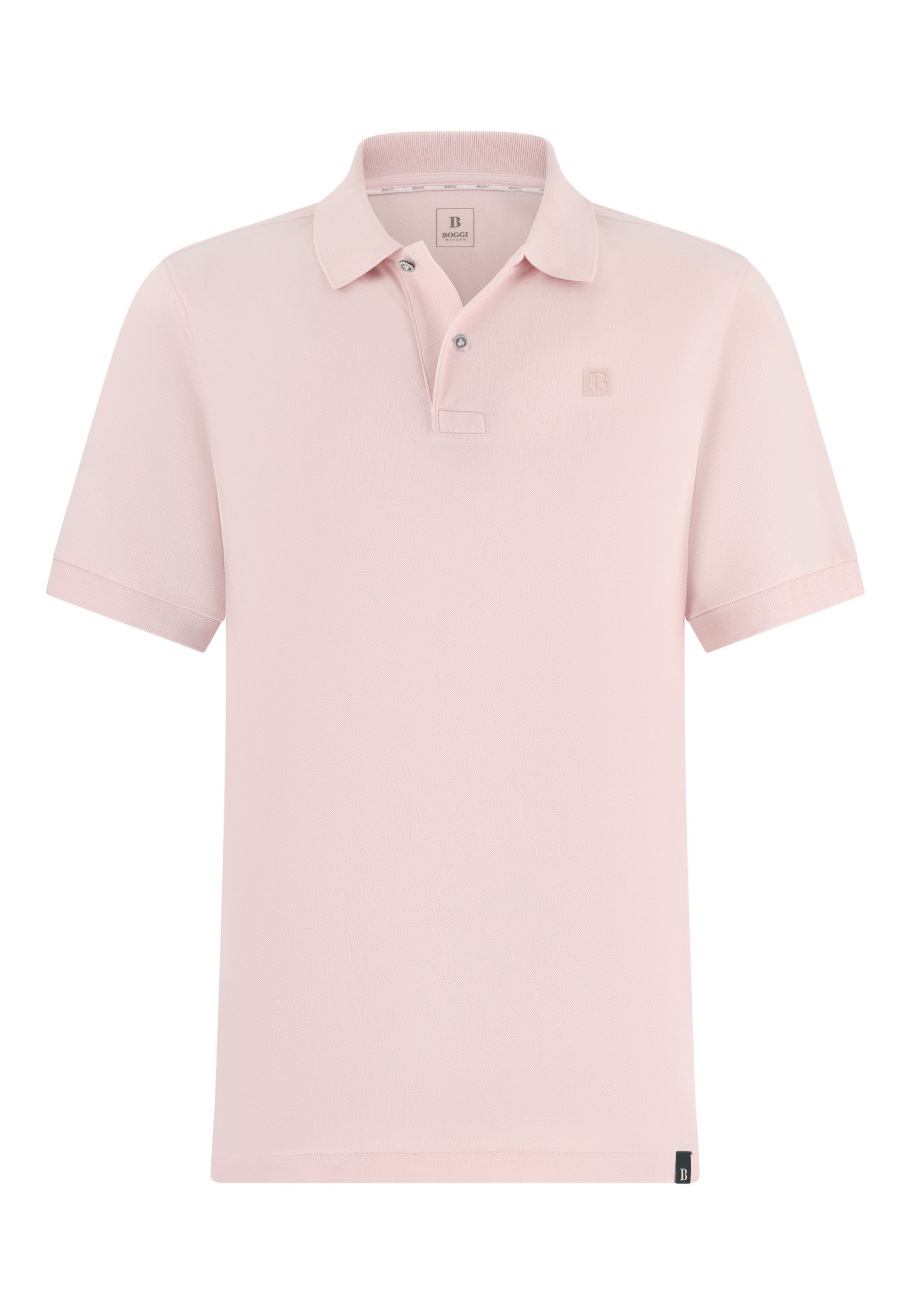Boggi Milano Poloshirt in Pink: Vorderseite