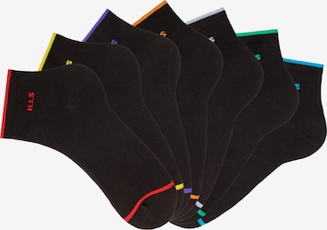 H.I.S Socks in Black: front