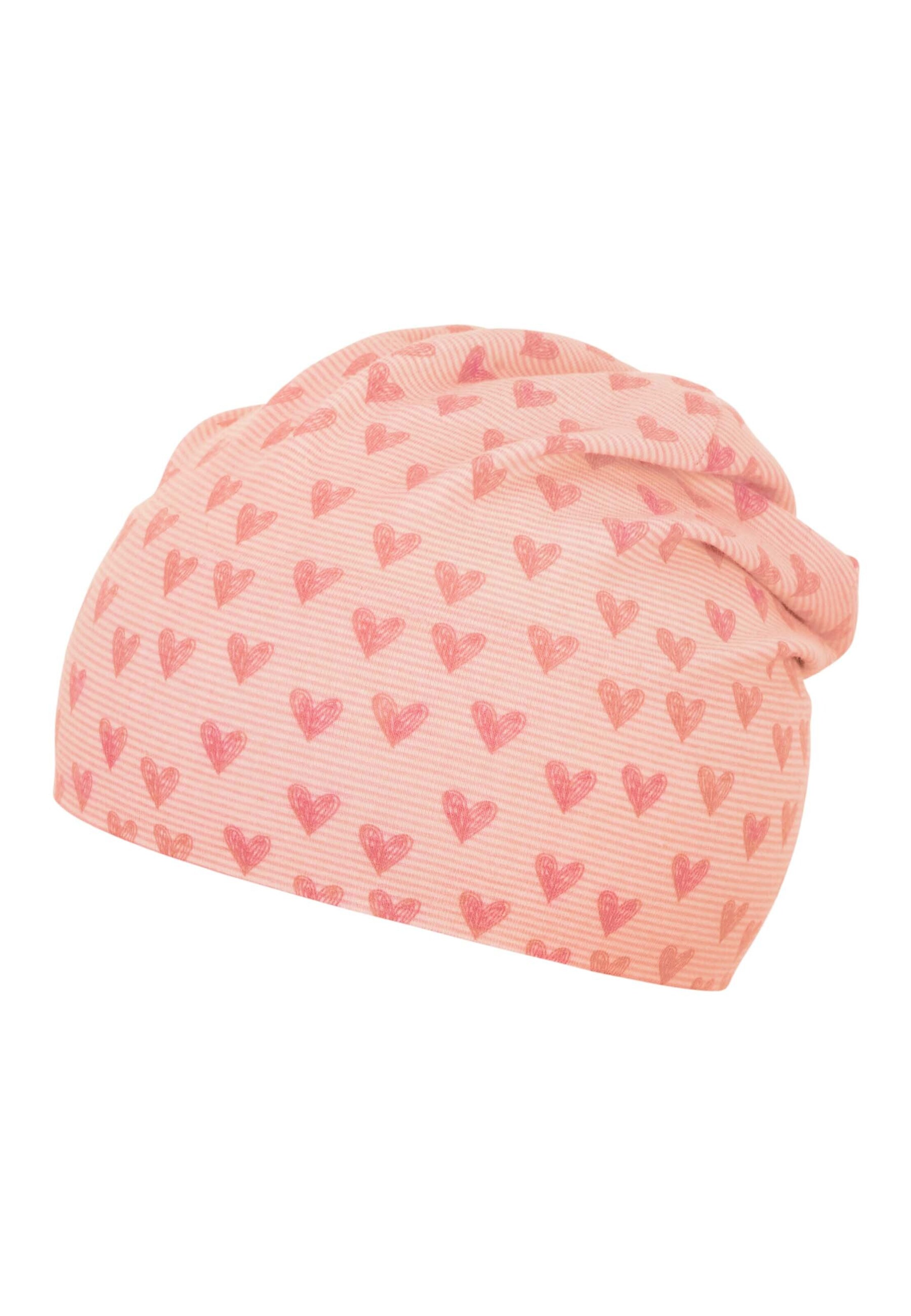 STERNTALER Beanie in Pink: front