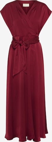 Cream Kjole i overstørrelse 'Noretta' i rød: forside