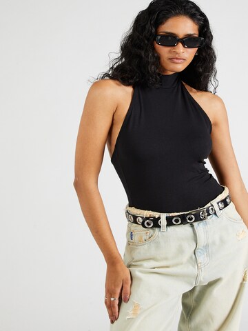 WEEKDAY Top 'Shyla' in Zwart