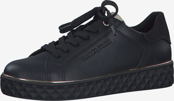 MARCO TOZZI Platform trainers in Black: front