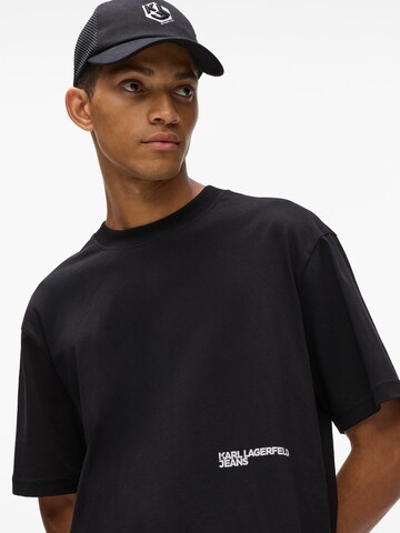 T-Shirt KARL LAGERFELD JEANS en noir