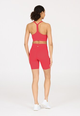Athlecia Regular Sportbroek 'Bloom' in Rood