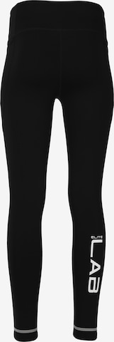 ELITE LAB Skinny Sportbroek 'Run Elite X2' in Zwart