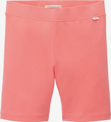 TOM TAILOR Skinny Shorts in Pink: predná strana