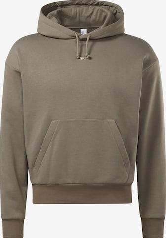 Reebok Sweatshirt in Green: front