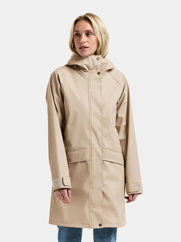 Didriksons Raincoat 'Elly' in Beige: front