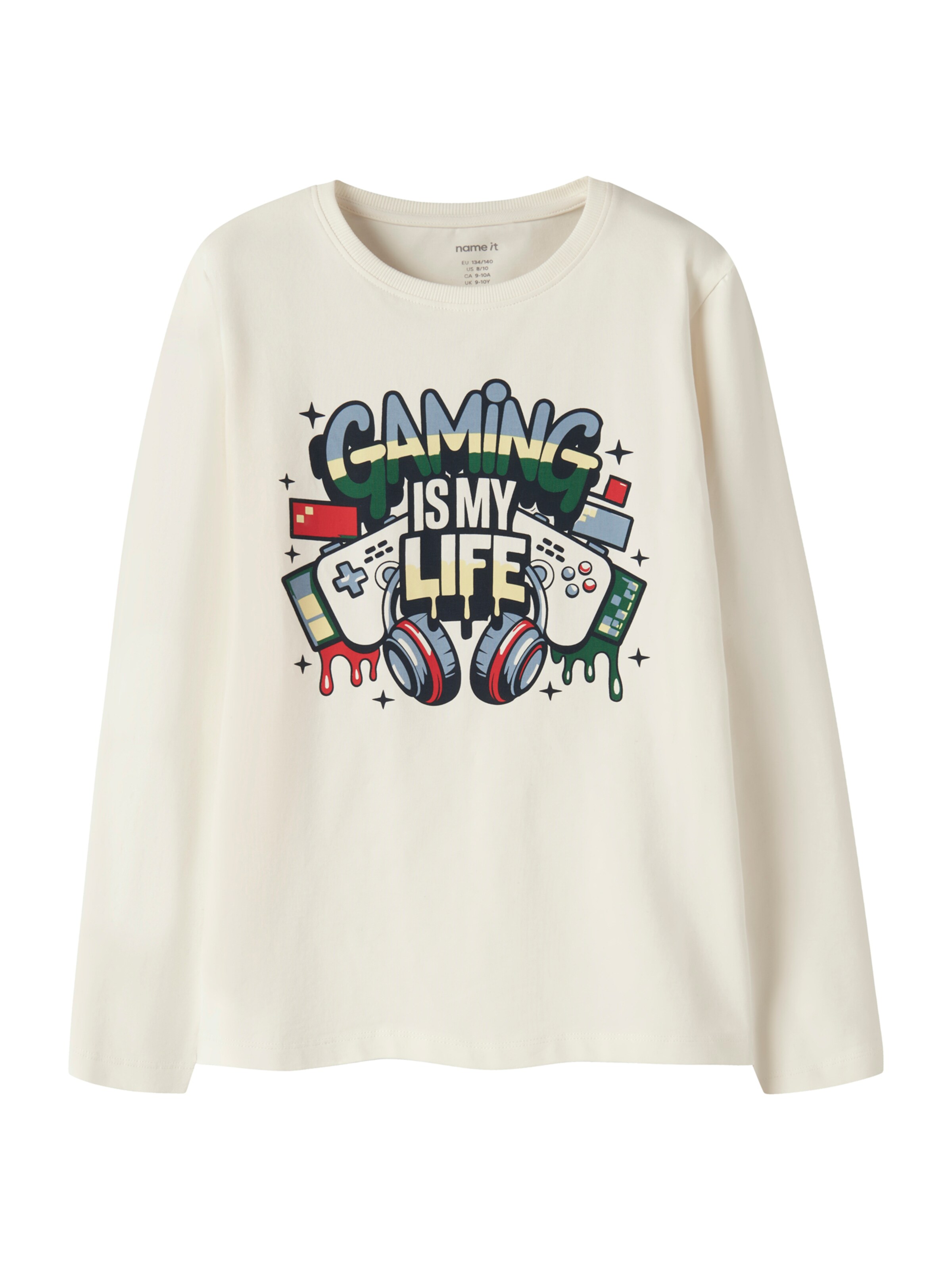 NAME IT Shirt 'NKMVUX' in Beige: front