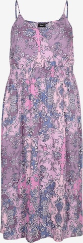 Zizzi Summer Dress 'Casa' in Purple: front