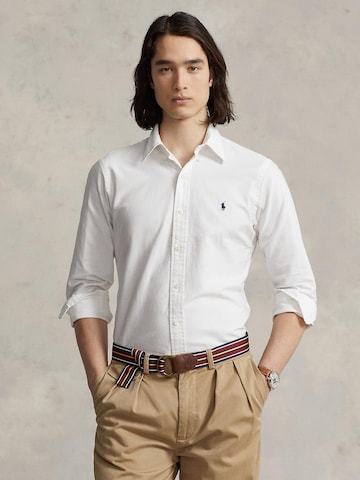 Regular fit Camicia di Polo Ralph Lauren in bianco: frontale