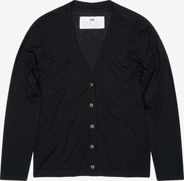 Cardigan 'Plume' LDB en noir : devant