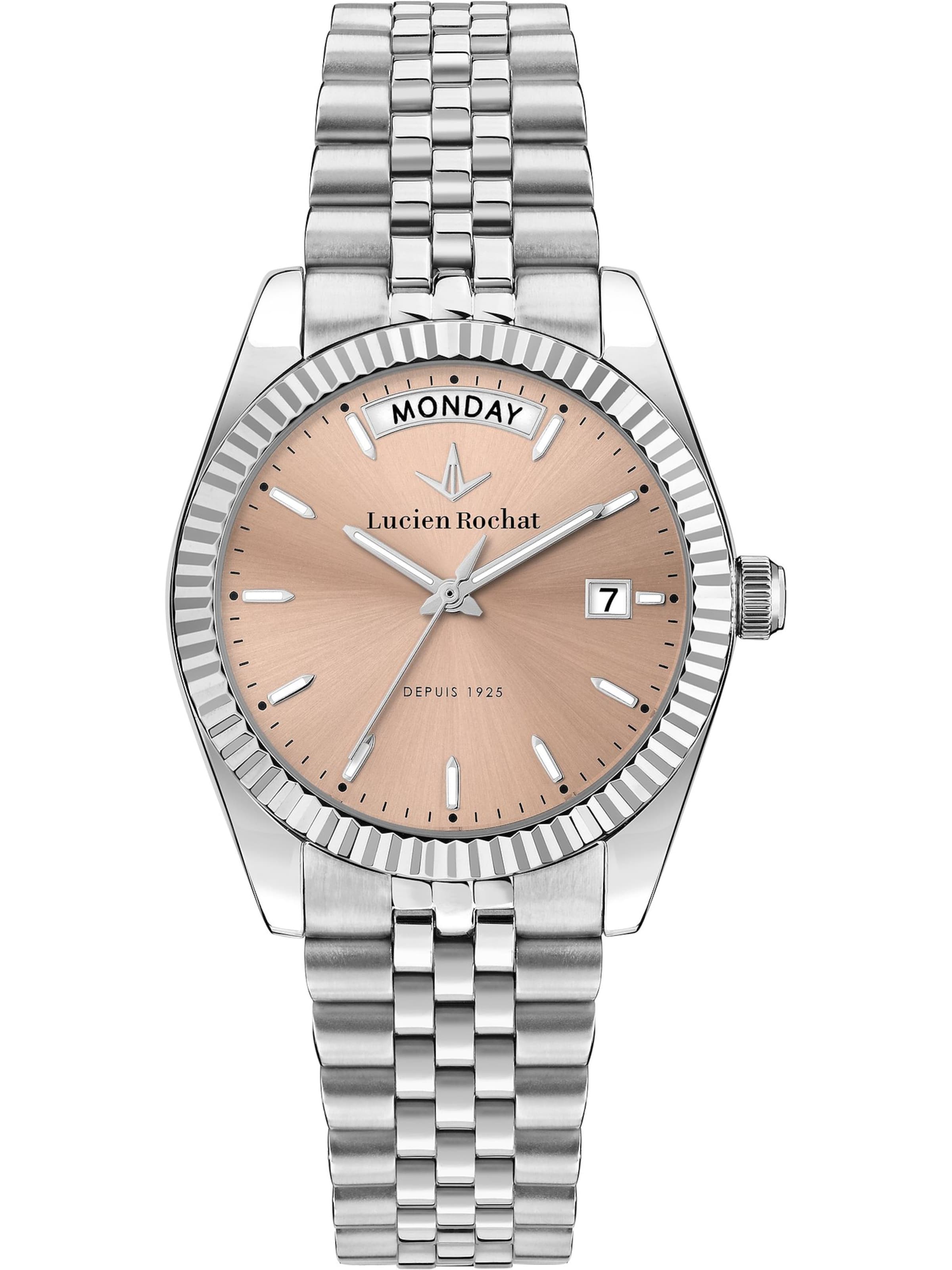 Lucien Rochat Uhr in Silber: Vorderseite