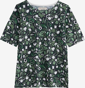 Seasalt Cornwall T-Shirt 'Poisson' in Grün: Vorderseite