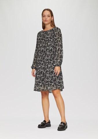 s.Oliver BLACK LABEL Jurk in Zwart