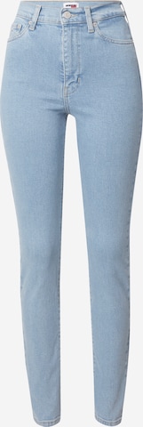 Tommy Jeans Skinny Jeans 'Sylvia' in Blauw: voorkant