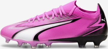 PUMA Soccer shoe 'Ultra Match' in Pink: front